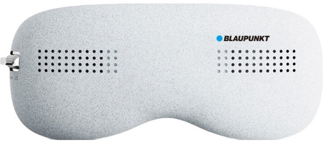 BLAUPUNKT 德國藍寶 智能冷熱眼部按摩器 BPB-M18EU 136 x 92 x 225mm, 雲霧藍