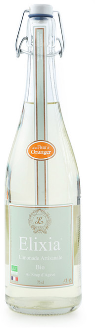 엘릭시아 유기농 레몬에이드 탄산음료 오렌지 블로섬, 750ml, 1개