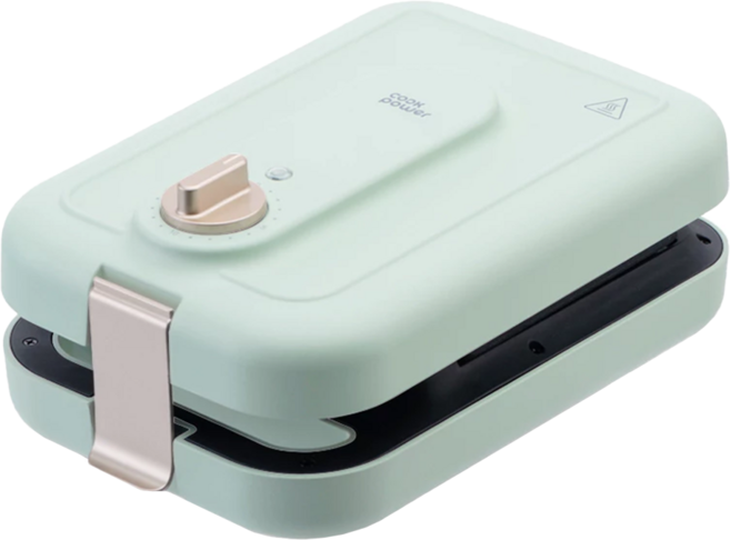 Cook Power 鍋寶 多功能計時鬆餅機 不沾黏烤盤, MF-1189G