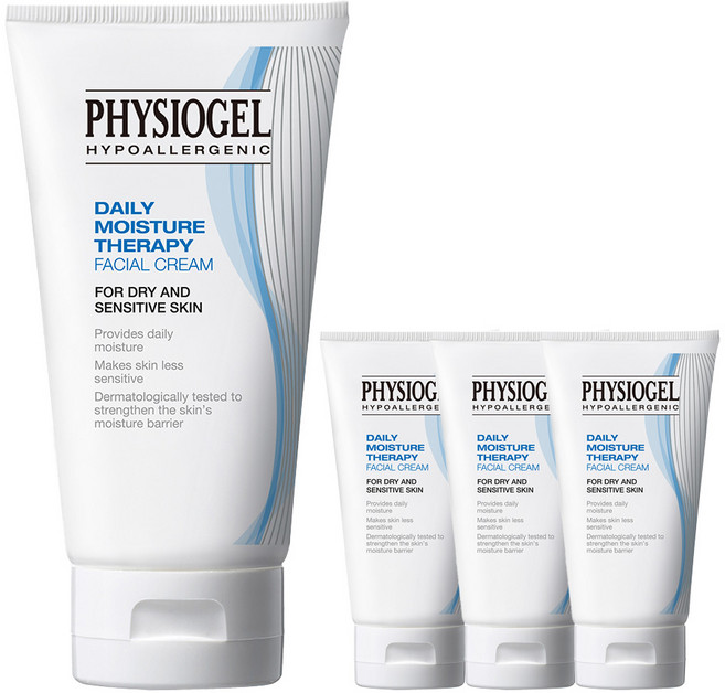 피지오겔 데일리 모이스쳐 테라피 페이셜 크림, 75ml, 4개