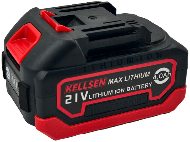 디케이켈슨 21V 4Ah 리튬 배터리, 1개