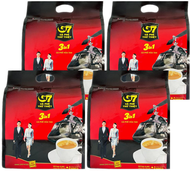 G7 三合一咖啡, 16g, 50包, 4袋