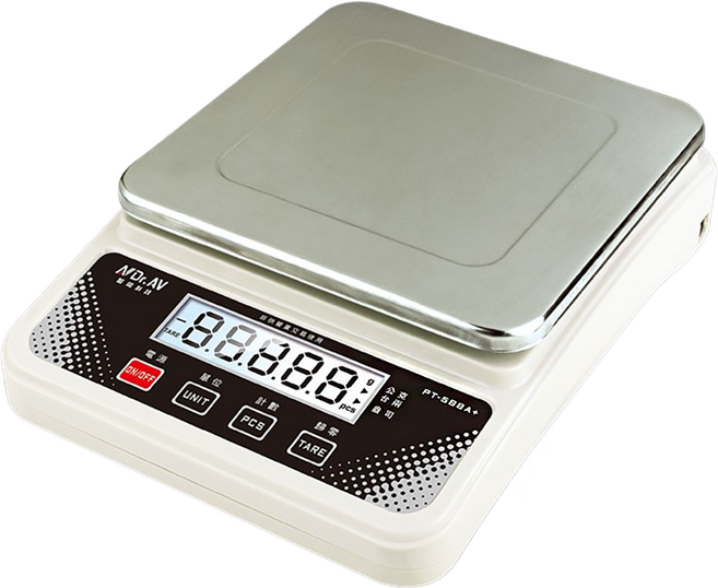 Dr.AV 聖岡科技 超耐用不鏽鋼電子秤, PT-588A+, 1個