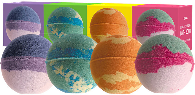 쿤달 버블 앤 스파클링 바스밤 스페이스 컬렉션 향, 200g, 4개