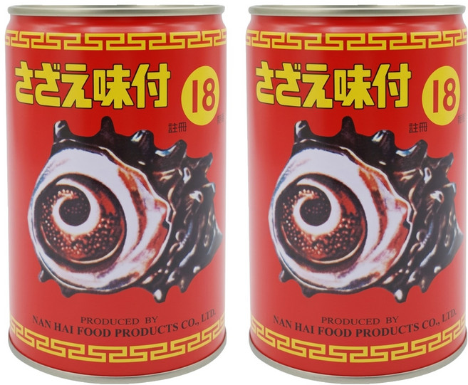 南海 調味螺肉罐頭, 420g, 2罐