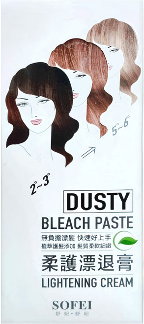 SOFEI 舒妃 型色家柔護漂退膏組, 1組, 50ml