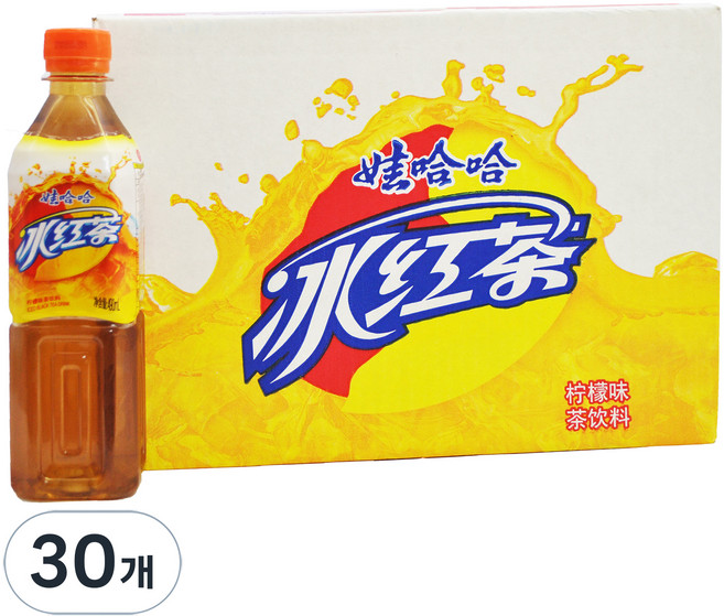 와하하 빙홍차, 490ml, 30개