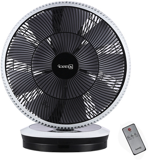 LUCIA 리모콘 탁상용 서큘레이터, LSF-R2038CR