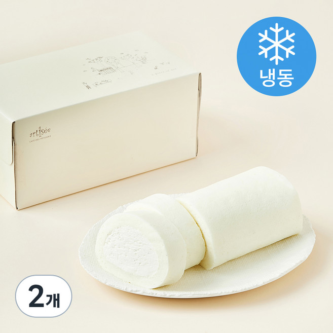 아티제 화이트 바닐라빈 롤케이크 (냉동), 350g, 2개
