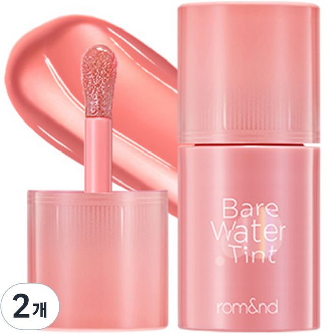 롬앤 베어 물 틴트, 01베어바닐라, 2개