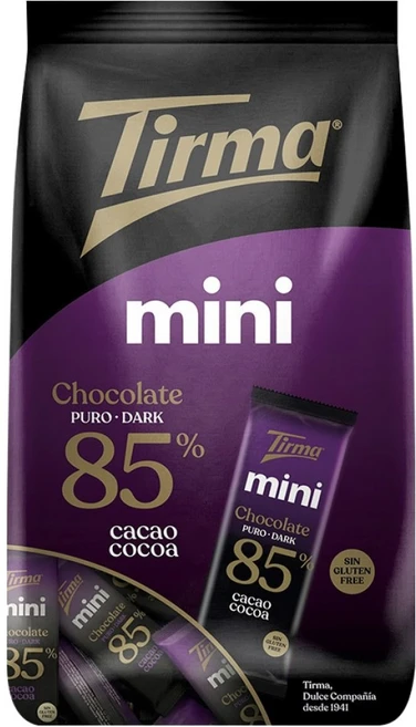 미니 다크 초콜릿 85% 카카오, 180g, 1개 - 쿠팡