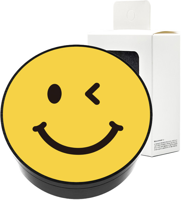 벨르아망 윙크 스마일 차량용 방향제, 1개, 윙크 미드섬머나잇