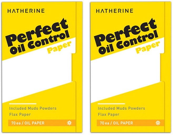 해서린 퍼펙트 오일 컨트롤 페이퍼, 70개, 2개