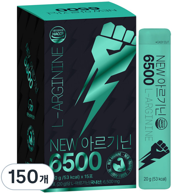 라이프힐 NEW 아르기닌 6500, 20g, 150개