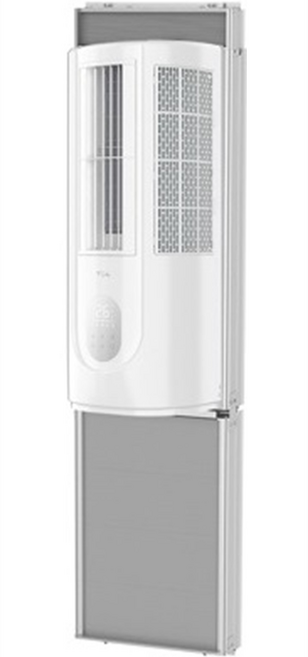 TCL 15㎡(4.5평) 창문형 에어컨 TAC-07CWA/DBp_Upgraded 방문설치, 56cm