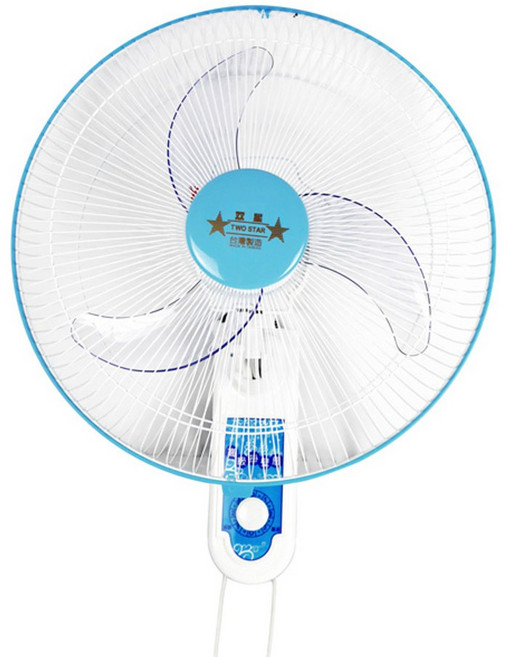 雙星牌 16吋雙拉壁扇 TS-1633 - 台灣製造 節省空間