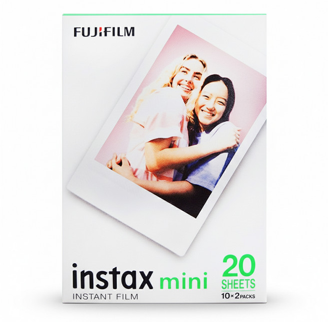 FUJIFILM 富士 instax MINI拍立得空白底片 20張, 1盒, Instax Mini