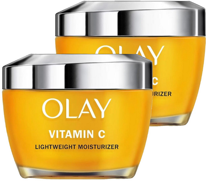 OLAY 歐蕾 Regenerist維生素C+胜肽24保濕霜, 48g, 2罐