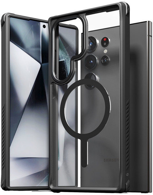 신지모루 맥세이프 충격보호 360도 하드 범퍼 강화 케이스