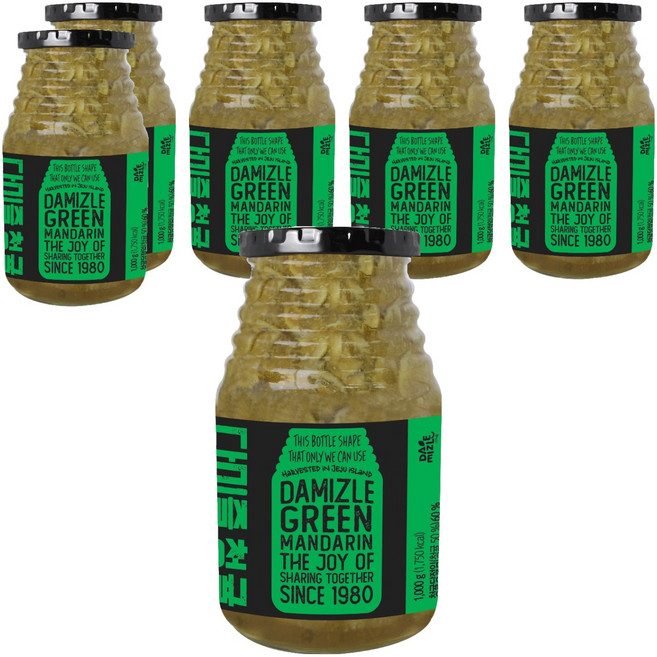 다미즐 청귤 청, 1kg, 1개입, 6개