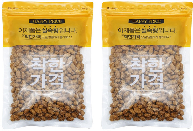 견과공장 커피땅콩, 800g, 2개