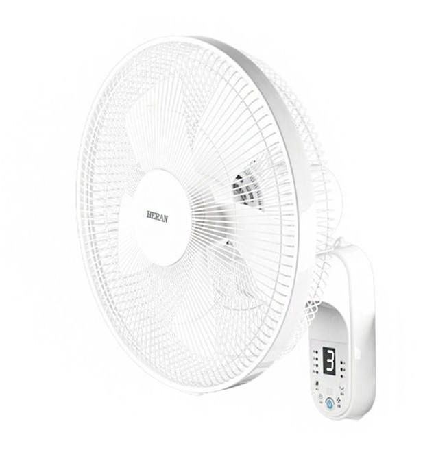 HERAN 禾聯 電子遙控壁掛扇 16吋 附遙控器 原廠保固, HLF-16CH56A