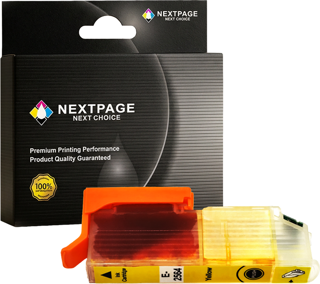 NEXTPAGE 台灣榮工 相容墨水匣 適用於EPSON XP-601/701/801印表機, 黃色, 1個