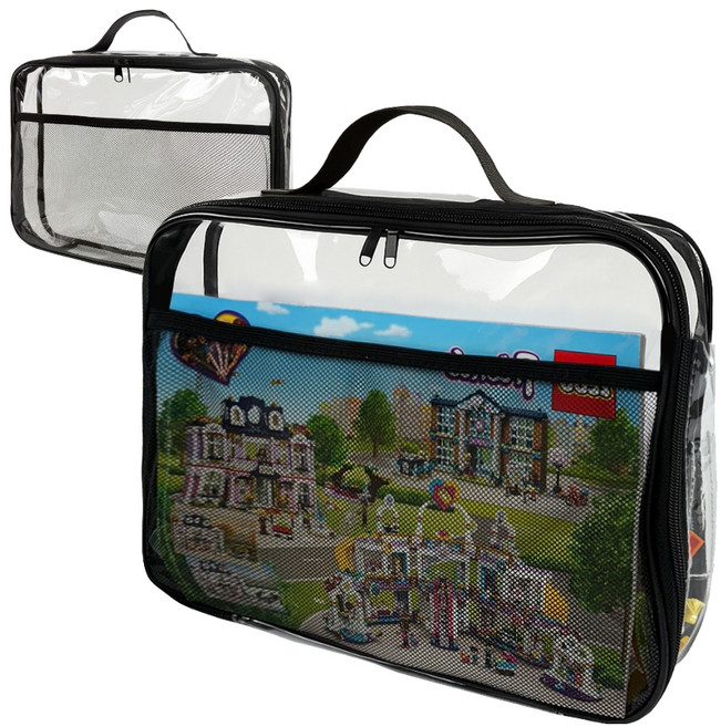 하늬통상 투명 수납 파우치