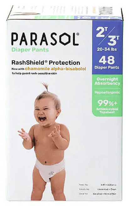 PARASOL Clear + DryTM新科技水凝果凍褲 20~34lbs, L, 1箱