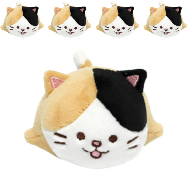 모찌타운 까망 인형스트레스볼 스퀴시 손장난감, 5개