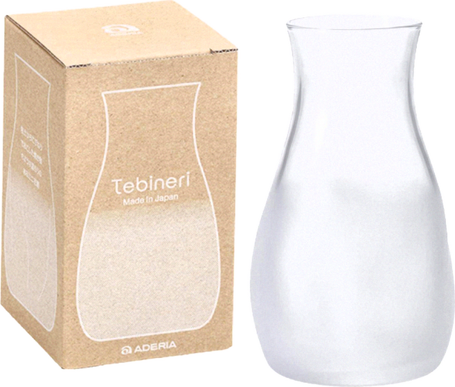 ADERIA 和風系列 手作漸層花器 5 x 12.9cm 246g, 漸層 白色