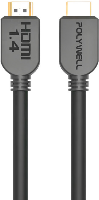 POLYWELL 寶利威爾 HDMI 1.4 公對公傳輸線 PW15-W60-D150, 15m, 1條