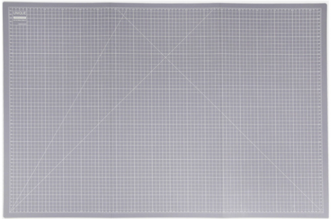 유니크타임 3단 접이식 재단 커팅매트 A1, 혼합색상, 1개