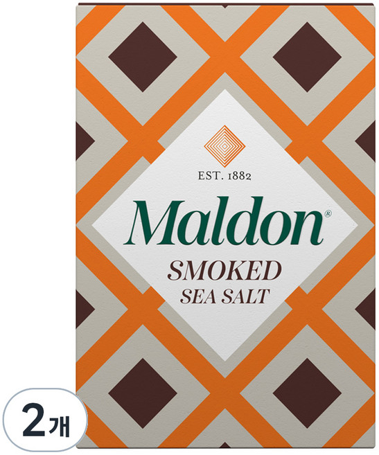 Maldon 馬爾頓 煙燻鹽, 125g, 2個