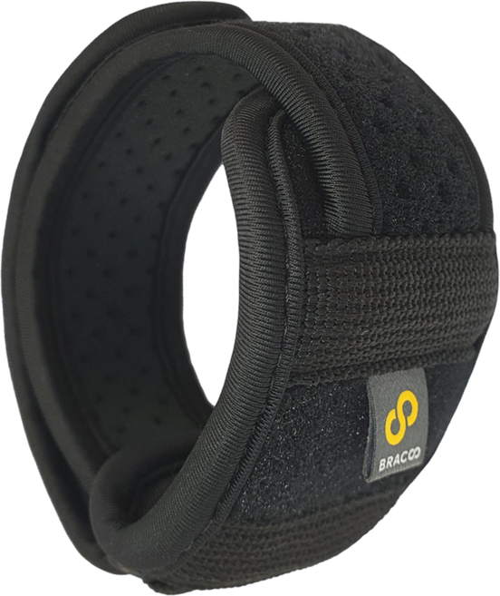 BRACOO 奔酷 軟墊加壓可調護肘, 1個