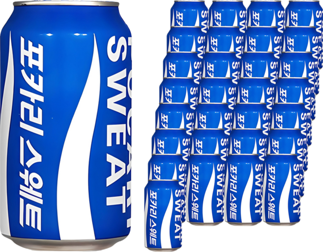 포카리스웨트, 340ml, 48개