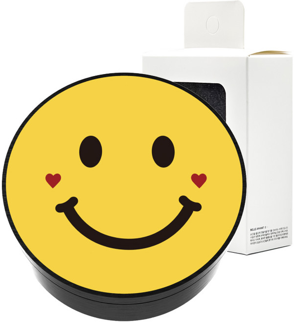 벨르아망 볼터치 스마일 차량용 방향제, 1개, 볼터치 플라윗