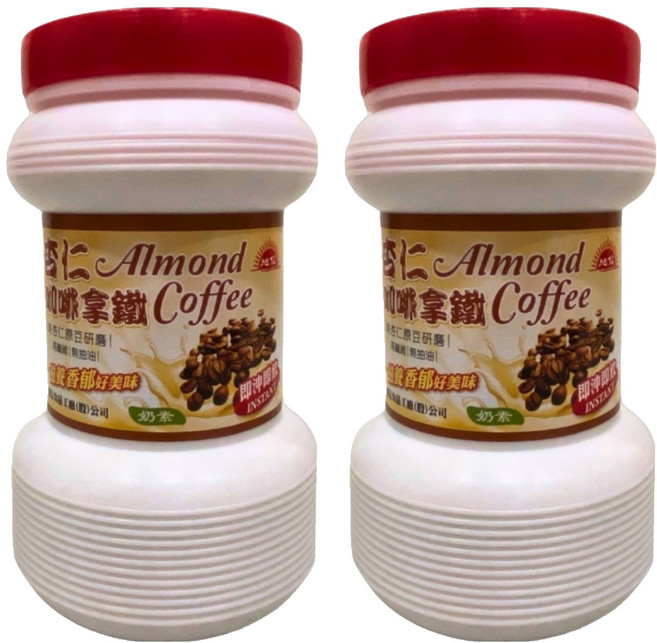 旭信 杏仁咖啡拿鐵粉, 800g, 1瓶, 2瓶