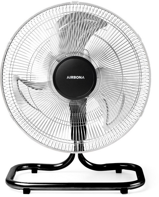 에어보나 좌우회전 공업용 대형 선풍기, AB-MF1640L, 실버