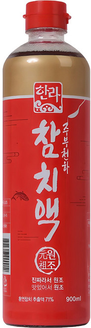 한라식품 참치액, 900ml, 1개