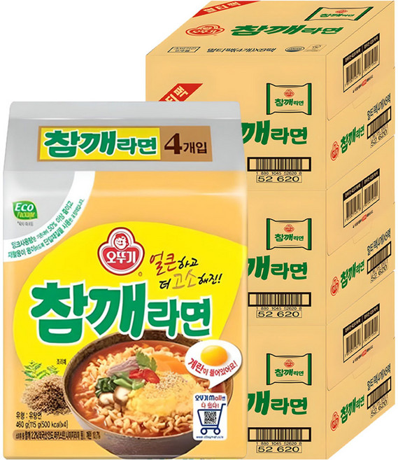 오뚜기 참깨라면 115g, 96개