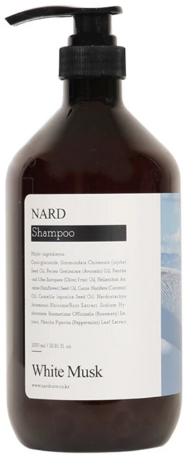 NARD 清新香水洗髮精 白麝香, 1瓶, 1L