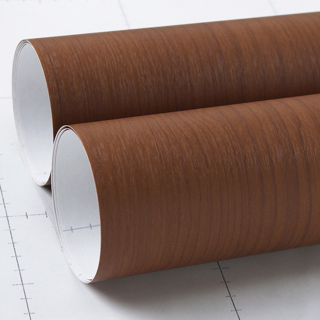 무늬목 시트지 SM566, 체리브라운, 100 x 250 cm