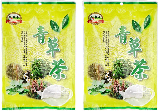 WON LAI WON 旺來旺 青草茶, 60g, 2包, 1份