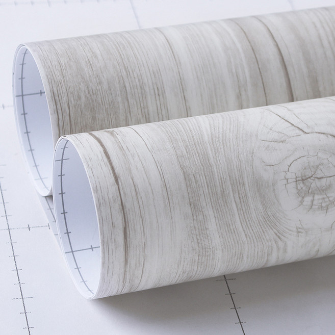 로즈로사 무늬목 시트지 SM135-7, 앤틱화이트, 100 x 250 cm