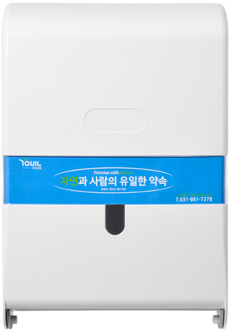 유일실업 다울 핸드타올 디스펜서 버튼타입, 혼합색상, 1개