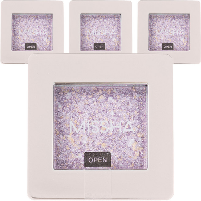 미샤 글리터 프리즘 아이섀도 2g, 스텔라 프리즘, 4개