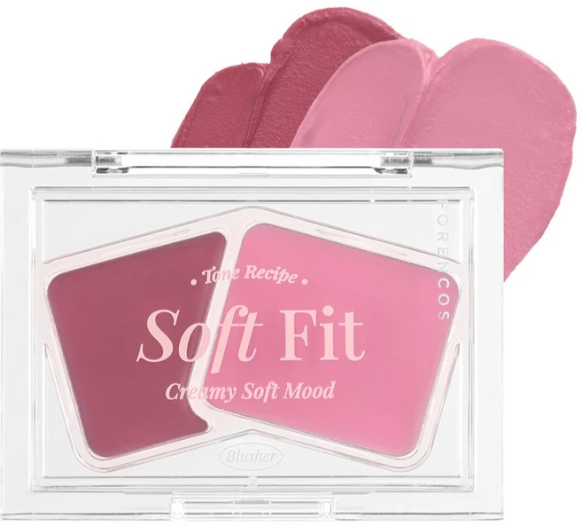 포렌코즈 소프트 피팅 크림 블러셔 3g, 1개, 03 베리 슈 - 쿠팡