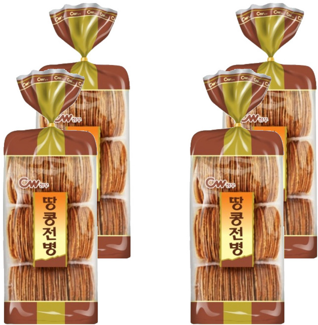 청우식품 땅콩전병, 320g, 4개