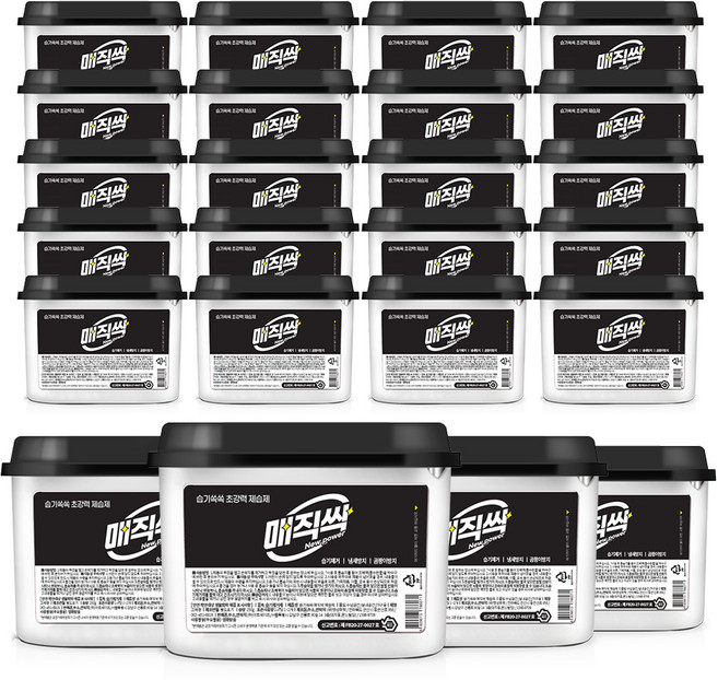 매직싹 습기쏙쏙 제습제 본품, 250g, 24개